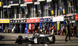Driver Mitch Evans of the Jaguar TCS Racing team in the Jaguar I-Type 7 car is in the pit...