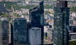 The Warsaw Hub, Skyliner 1, and Warsaw Unit rise above the Wola business district near Ron...