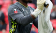 Collin Andeng-Ndi of Southend United during the Isuzu Trophy Final match between Southend...