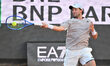 Casper Ruud of Norway competes against Jannik Sinner of Italy during the Internazionali BN...