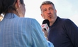 Ajax Coach Oscar Garcia is seen before the Dutch Eredivisie match between Ajax and FC Gron...
