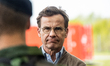 Swedish Prime Minister Ulf Kristersson visits the Swedish Civil Defence and Resilience Age...