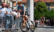 Thymen Arensman of the Netcompany Ineos Cycling Team at the start of the 13th stage of the...