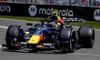 Formula 1 driver Isack Hadjar of Oracle Red Bull Racing participates in Formula 1 Canada a...