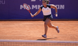 Emma Navarro defeats top seed Victoria Mboko 6-0, 5-7, 6-2 in the Internationaux de Strasb...