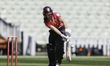 Sophie Luff of Somerset County Cricket Club bats during the Vitality T20 Blast match betwe...