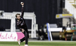 Lewis Goldsworthy of Somerset County Cricket Club bowls during the Vitality T20 Blast matc...