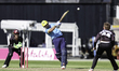 Sam Hain of Warwickshire County Cricket Club bats during the Vitality T20 Blast match betw...