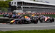Formula 1 drivers Max Verstappen of Oracle Red Bull Racing and Lewis Hamilton of Scuderia...