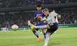 Gonzalo Piovi #33 of Cruz Azul shoots the ball during the final second leg match between P...