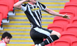 Lucas Ness of Notts County celebrates after scoring a goal to make it 2-0 during the Sky B...
