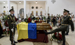 A memorial service for Andriy Melnyk, a leader of the Organization of Ukrainian Nationalis...