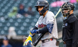 Jonathan Ornelas of the Scranton/Wilkes-Barre RailRiders heads to the plate during a Minor...