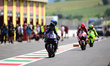 Alex Rins of the Monster Energy Yamaha MotoGP Team rides during free practice for the Moto...