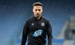 Patryk Janasik warms up before the game between Wieczysta Krakow and Polonia Warszawa in K...