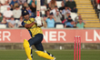 David Bedingham of Durham during the Vitality T20 Blast match between Durham and Yorkshire...