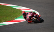 Marc Marquez of the Ducati Lenovo Team rides during the qualifying session of the MotoGP I...