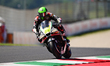 Cal Crutchlow rides during the qualifying session of the MotoGP Italian Grand Prix at Muge...
