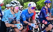 Groupama-FDJ cyclist Esteban Foucher competes during the Alpes Isere Tour cycling race, pa...