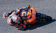 Collin Veijer of Red Bull KTM Ajo competes in the Moto2 qualifying session during the Moto...