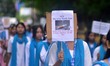 Students of Nowgong University participate in an awareness rally on World No Tobacco Day a...