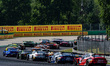 The start of the race during the third round of the GT World Challenge Europe by AWS at Au...