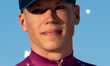 Paul Magnier of France and Team Soudal Quick-Step celebrates on the podium as the final Pu...