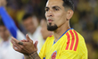 Daniel Munoz of the Colombian National Team is seen during the international friendly matc...