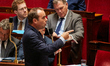 France's Prime Minister Sebastien Lecornu speaks during a session of questions to the gove...