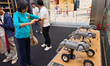A Unitree embodied intelligent experience hall in Shanghai, China, on June 3, 2026. 