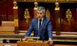 France's Justice Minister Gerald Darmanin discusses with MPs the proposed law aimed at imp...