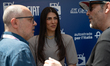 Giulia Salemi, an influencer, television host, and model who was a finalist in Miss Italia...