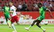 Robert Lewandowski, Igoh Ogbu during Poland vs Nigeria friendly match in Warsaw, Poland, o...