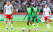 Karol Swiderski, Abdullahi Bewene during Poland vs Nigeria friendly match in Warsaw, Polan...