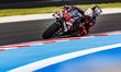Number 72 Aprilia Racing rider Marco Bezzecchi participates in free practice 1 at the 2026...
