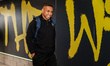 Albert Hopoate of Warrington Wolves arrives during the Betfred Super League round 13 match...