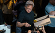 Massive crowds gather as Nvidia CEO Jensen Huang, LG Group chairman Koo Kwang-mo, SK Group...