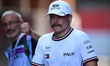 Valtteri Bottas of the Cadillac F1 Team drives during a free practice session of the Monac...