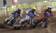 Anders Thomsen of Denmark in yellow leads Jan Kvech of the Czech Republic in white and Wil...