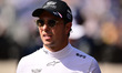Sergio Perez of the Cadillac F1 Team walks during the qualifying session of the Monaco Gra...