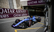 Alexander Albon of the Atlassian Williams F1 Team drives the Mercedes FW48 during a practi...