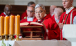 Cardinal Marcello Semeraro attends the solemn Beatification of Fr. Jan Swierc and Companio...