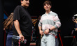  Noah Schnapp is seen in the paddock ahead of the Formula 1 Monaco Grand Prix at the Circu...