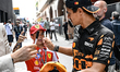 Lando Norris of the McLaren Mastercard F1 Team is seen in the paddock during the FIA Formu...