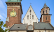 The main entrance to Wawel Cathedral is seen on Wawel Hill in Krakow, Poland, on May 21, 2...
