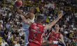 Tyrus McGee of Tezenis Verona in action during the basketball match between Tezenis Verona...