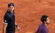 Alexander Zverev (left) and Flavio Cobolli (right) after their final men's singles match o...