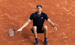 Alexander Zverev reacts after winning his final men's singles match against Flavio Cobolli...