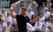 Alexander Zverev reacts during his final men's singles match against Flavio Cobolli on day...