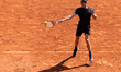 Alexander Zverev competes in his final men's singles match against Flavio Cobolli on day 1...